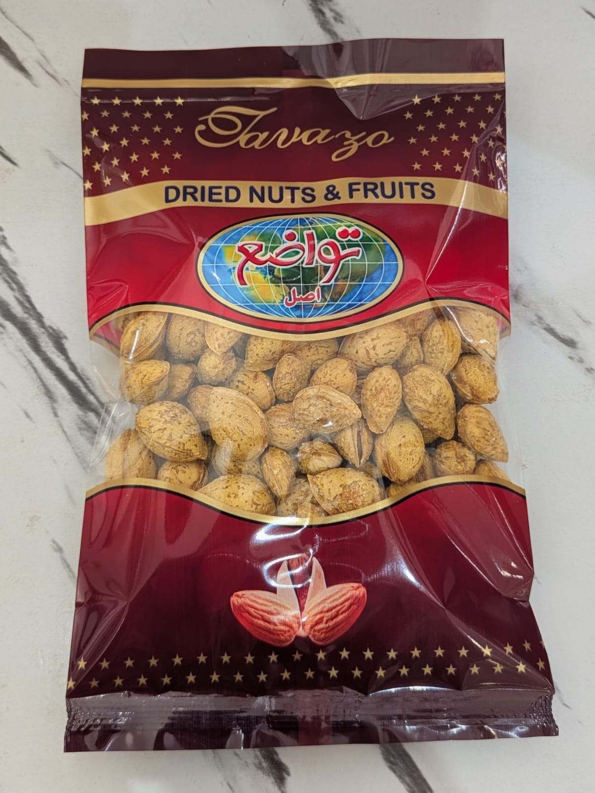 Roasted & Salted Almond Esfehan (250g)بادام بوداده و نمکی اصفهان (250 گرم)