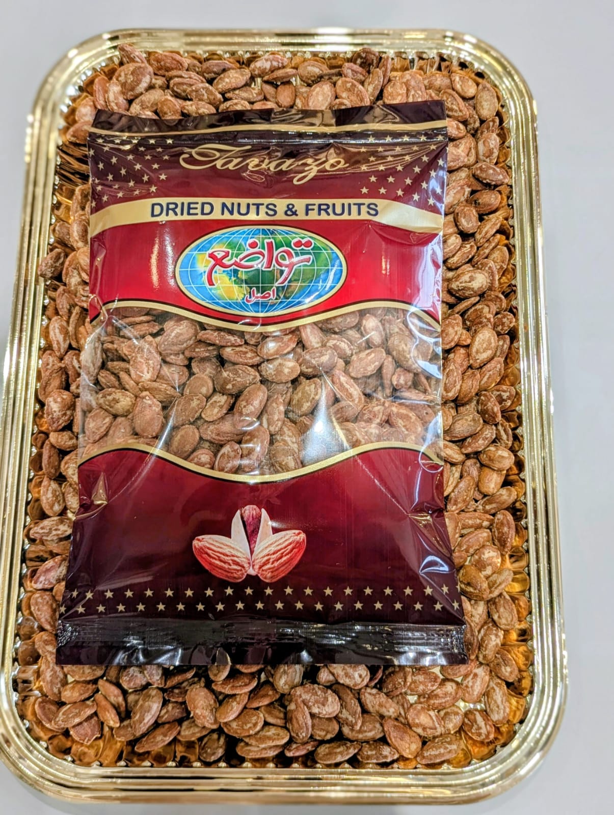 Roasted Watermelon Seeds Jabani (500g) تخمه هندوانه بو داده جابانی (500 گرم)