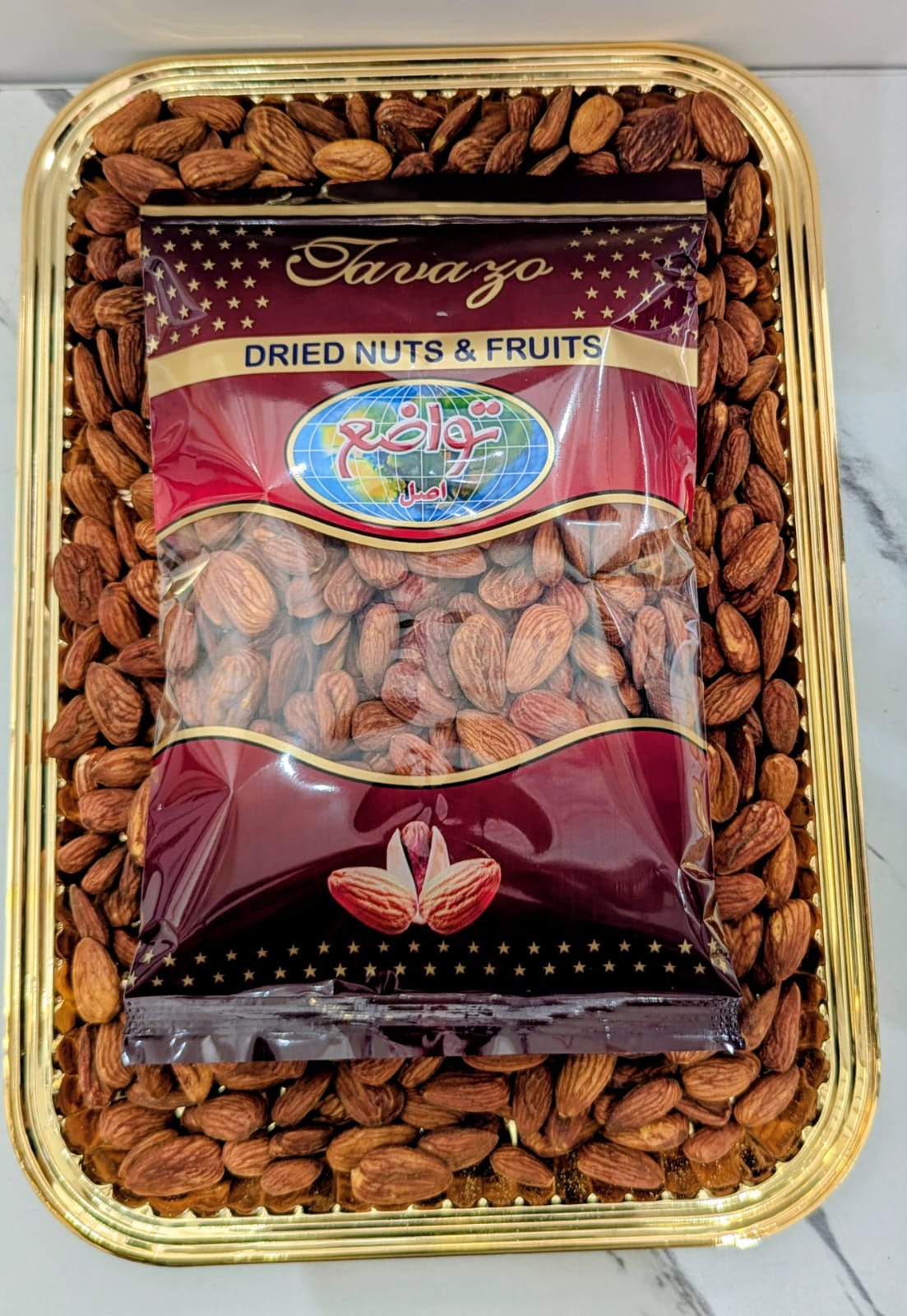 Roasted & Salted Iranian Almond Kernels (500g)مغز بادام ایرانی بو داده و نمک زده (500 گرم)