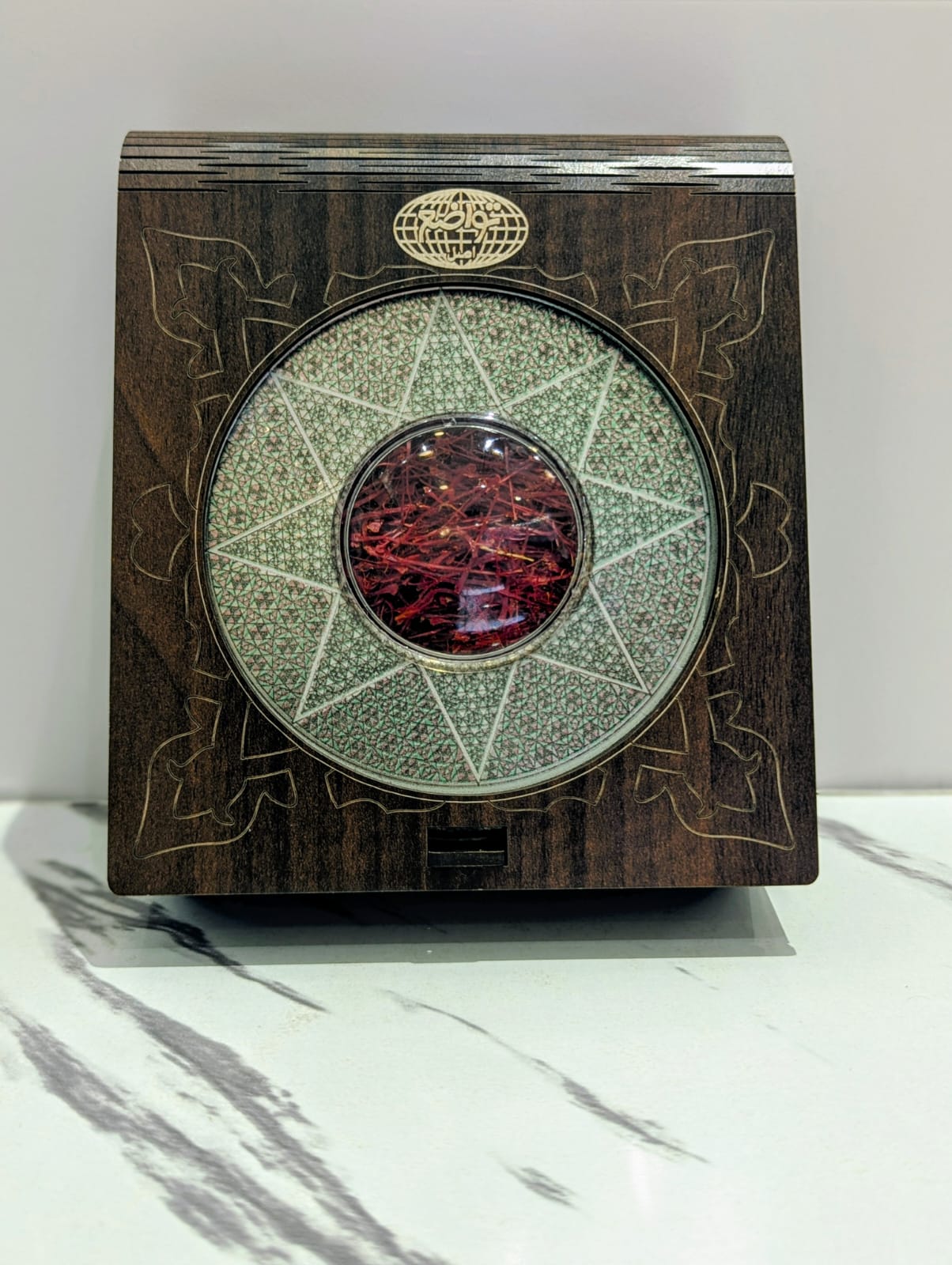 Saffron Tavazo in Khatam Can (25g) زعفران تواضع در قوطی خاتم (25 گرم)