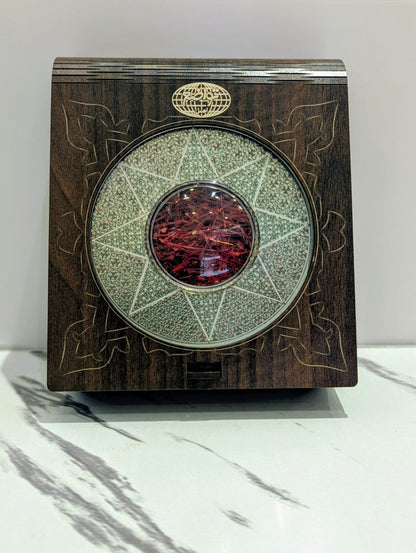 Saffron Tavazo in Khatam Can (25g) زعفران تواضع در قوطی خاتم (25 گرم)