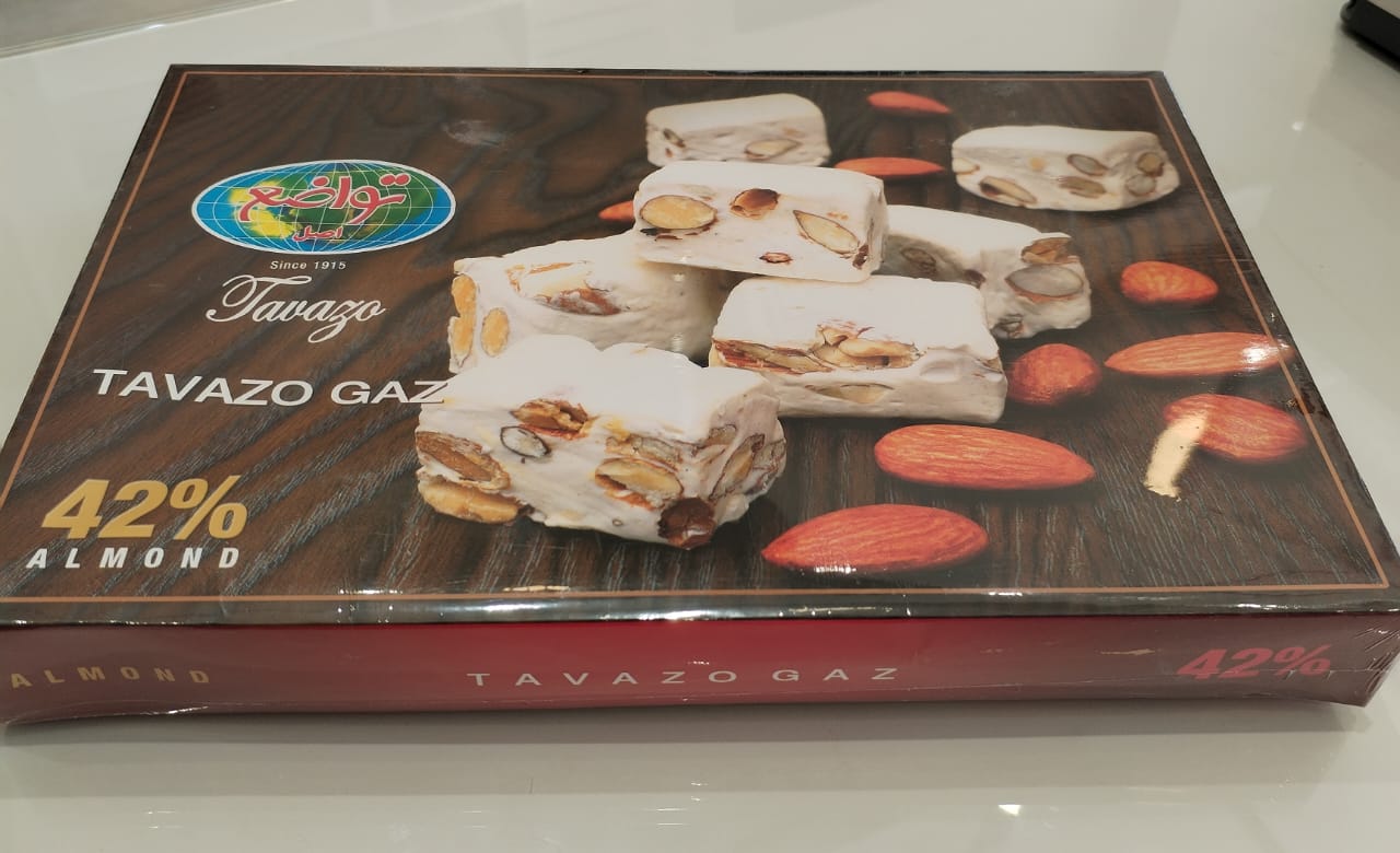 Tavazo Almond Gaz گز بادام تواضع
